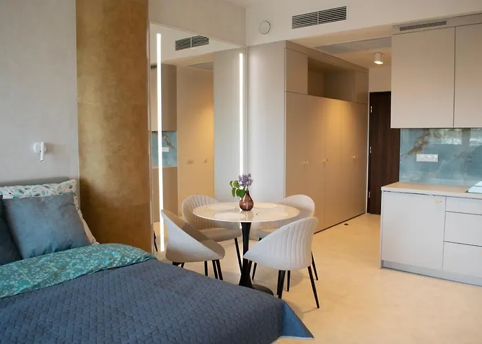 Hanza Tower Blue Bay Stettin