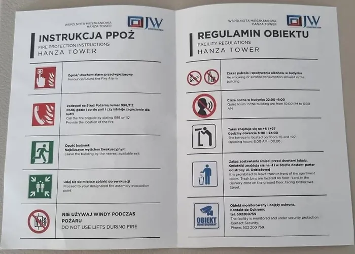 Apartamento Hanza Tower Blue Bay Szczecin